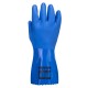 A881 - Синие рукавицы из ПВХ, устойчивые к химикатам